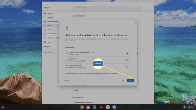 zainstaluj Family Link na urządzeniach używających Chromebooka