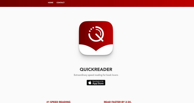 Aplikace pro rychlé čtení QuickReader pro iOS