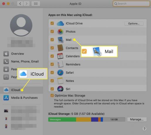 Apple ID iCloud Mail