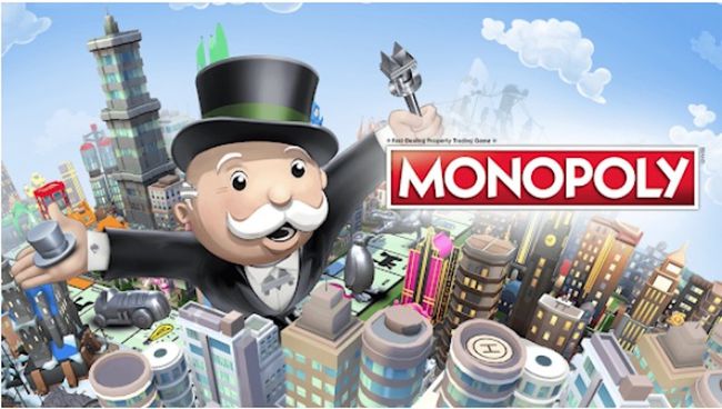 Monopoly klassinen lautapeli Androidille 
