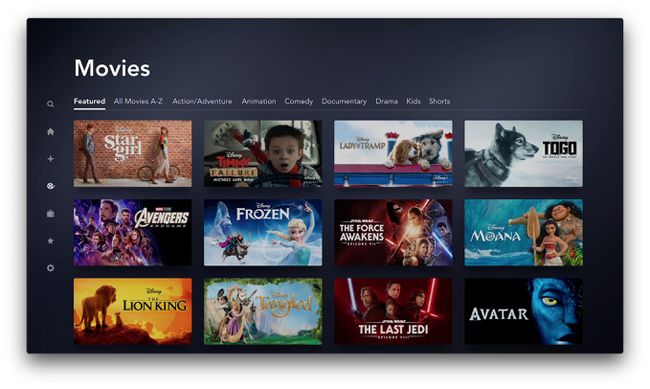 Aplikace Disney Plus pro Apple TV