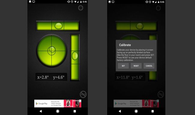 Android용 버블 레벨 앱