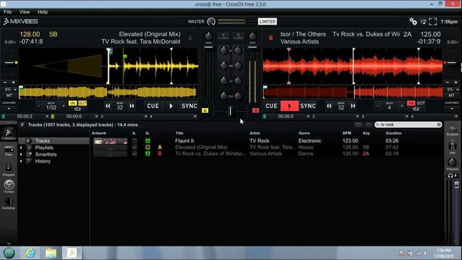 MixVibes Cross DJ software