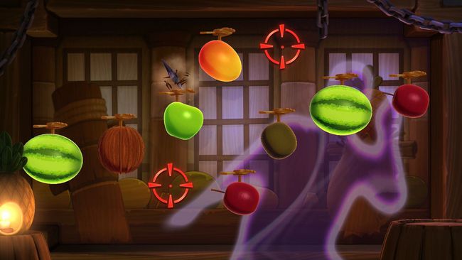 Fruit Ninja Kinect 2 offline videospil til børn.