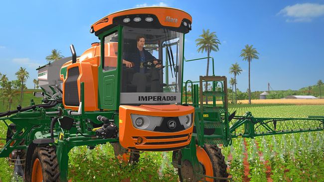 Farming Simulator 19 оффлайн видеоигра о ферме.
