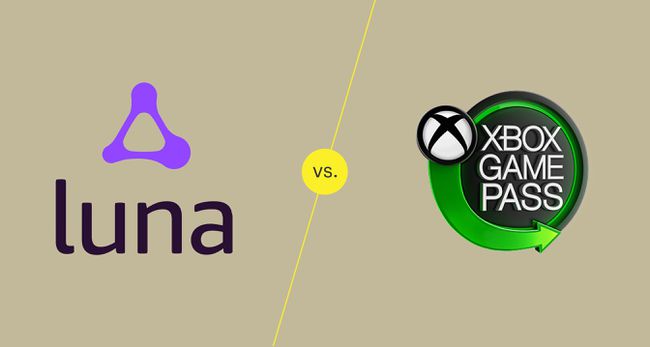 Amazon Luna og Xbox Game Pass-logoer