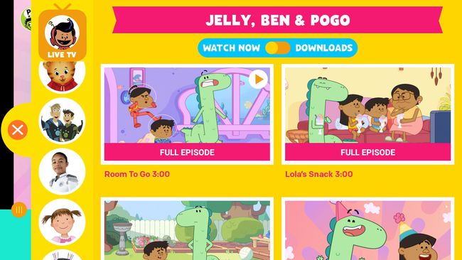 Aplikace PBS KIDS Video pro Android