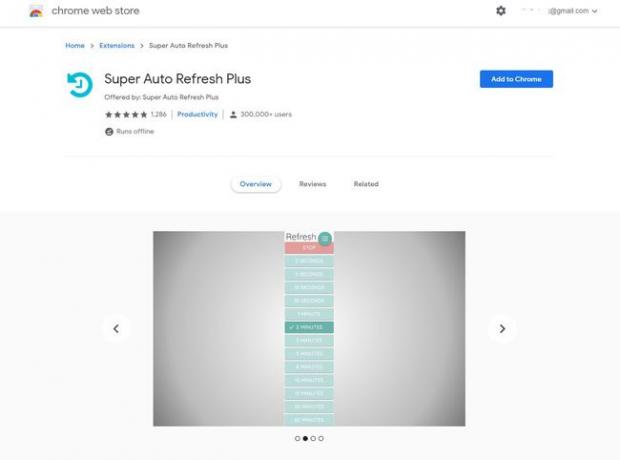 Super Auto Refresh Plus en la tienda Chrome