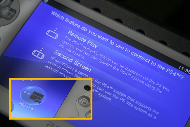 Korištenje PS4 Linka za postavljanje Remote Play na PS Vita