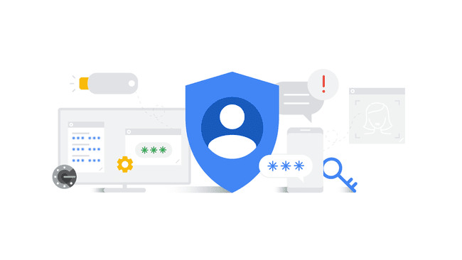 Google sikkerhed illustration