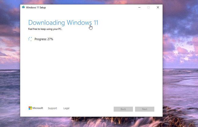 Stahování Windows 11
