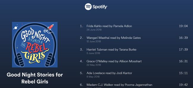 Good Night Stories for Rebel Girls podcast on Spotify