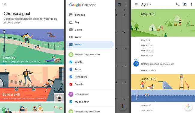 Google Kalender für Android