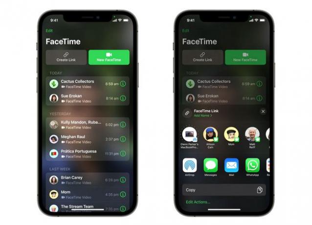 Pregledajte slike nadolazeće nove Appleove aplikacije FaceTime.