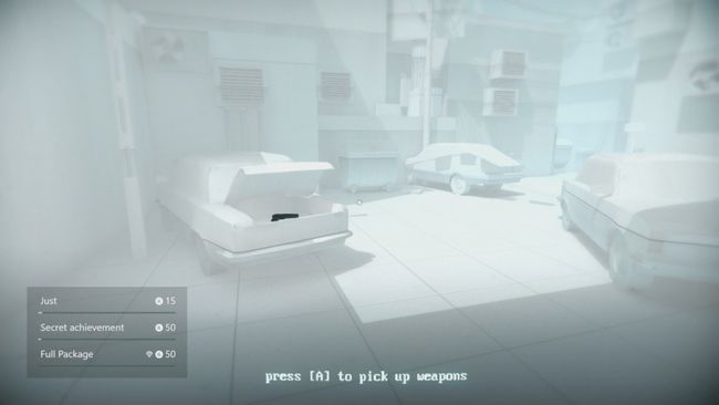 Rastreador de conquistas no Superhot para Xbox One.