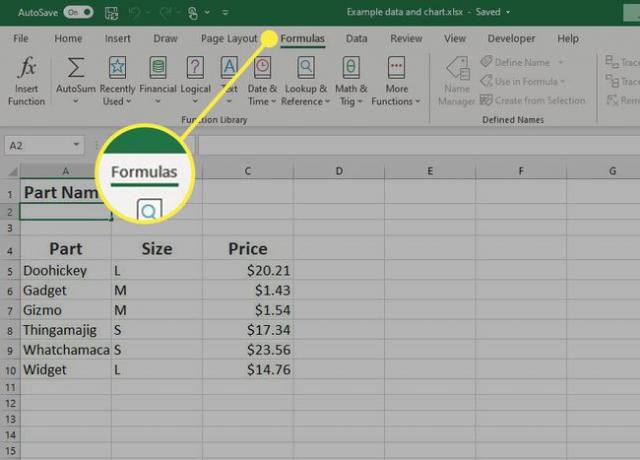 Karta Formuły w programie Excel