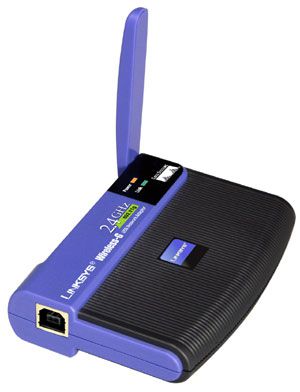 Linksys WUSB54G უსადენო USB ქსელის ადა