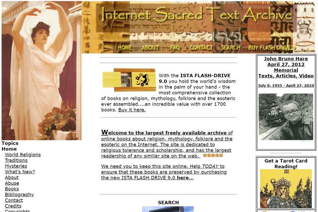 Internet Sacred Text Archive