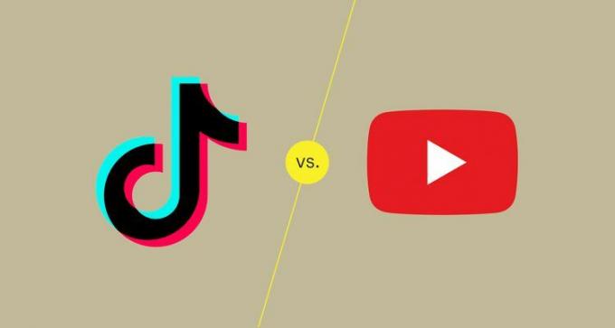 TikTok proti YouTubu