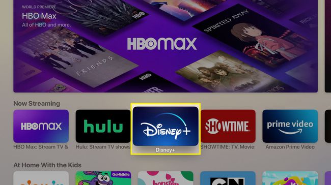 Kuvakaappaus Apple TV: n sovelluskaupasta