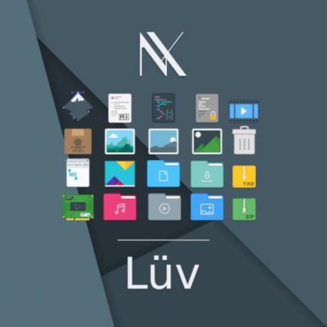 Тема Lüv Icon