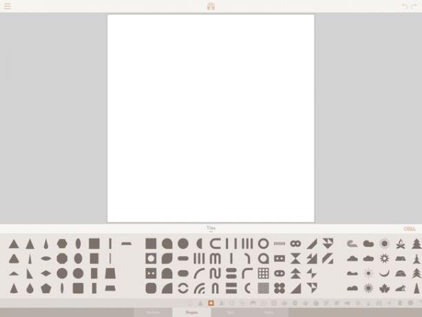 アセンブリの空白の図面