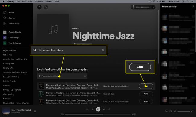 Spotifyデスクトップは新しいプレイリストを作成します004