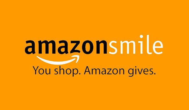 El logotipo de Amazon Smile