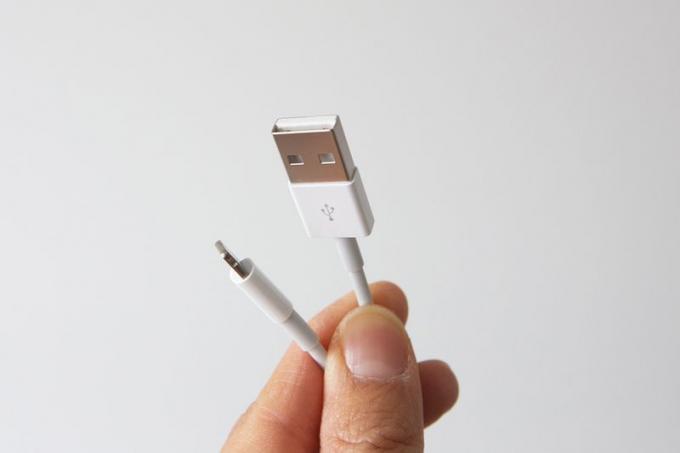 Apple Lightning USB კაბელი (3 ფუტი