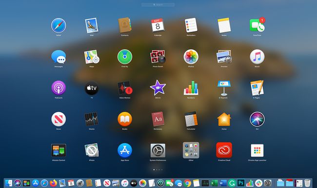 macOSCatalinaのLaunchpad