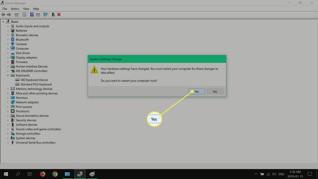 Windows žádají restart.
