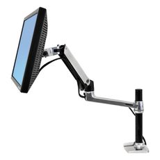 LX Desk Mount LCD Arm ، طويل القطب