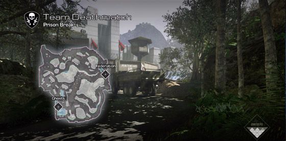 Call of Duty: Ghosts Prison Break harita ekran görüntüsü