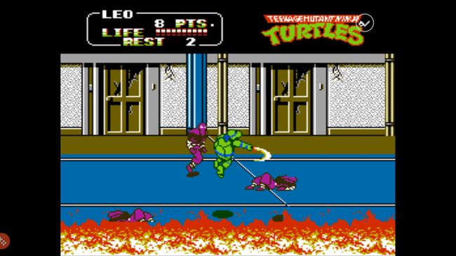 Teenage Mutant Ninja Turtles 2 für NES läuft in Nestopia für Android