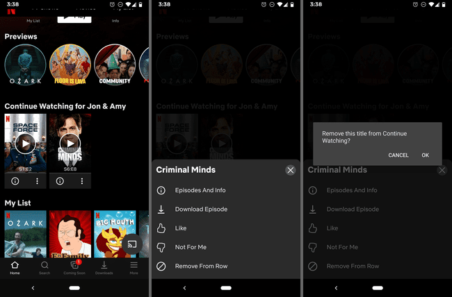 A Netflix folytatja a megtekintési lehetőségeket Androidon