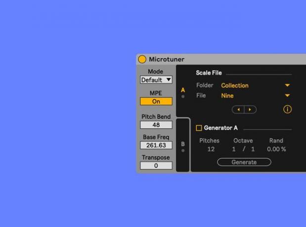 AbletonLiveMicrotunerのスクリーンショット