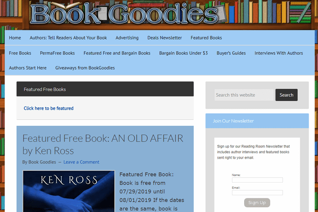 BookGoodies бесплатная электронная книга
