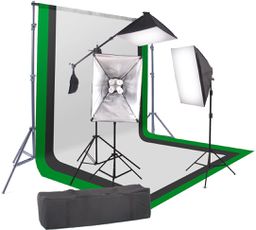 StudioFX 2400 W Softbox jatkuva valokuvavalosarja