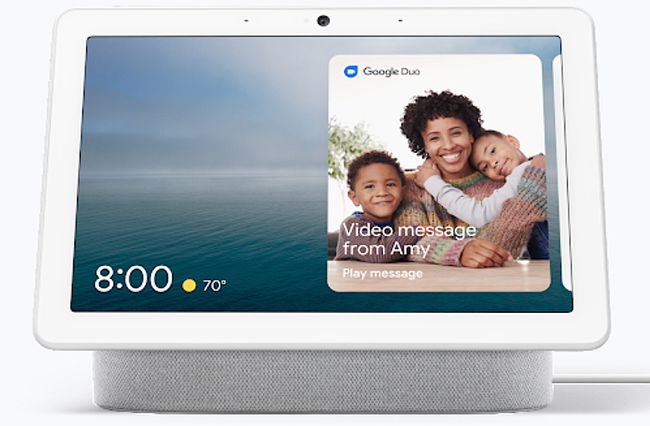 Google Home HubNest Smart Display Duo videokõned