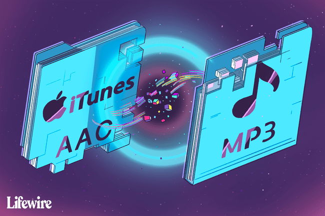 Conversion d'iTunes AAC en MP3