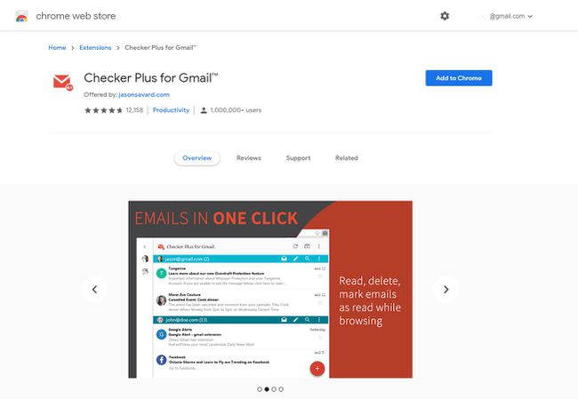 Checker Plus para Gmail en la tienda web de Chrome