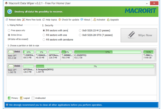 Macrorit Data Wiper v3.2.1