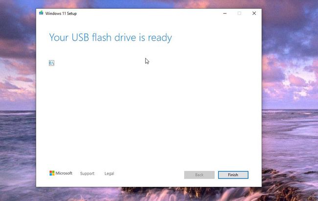 USB flash disk připraven