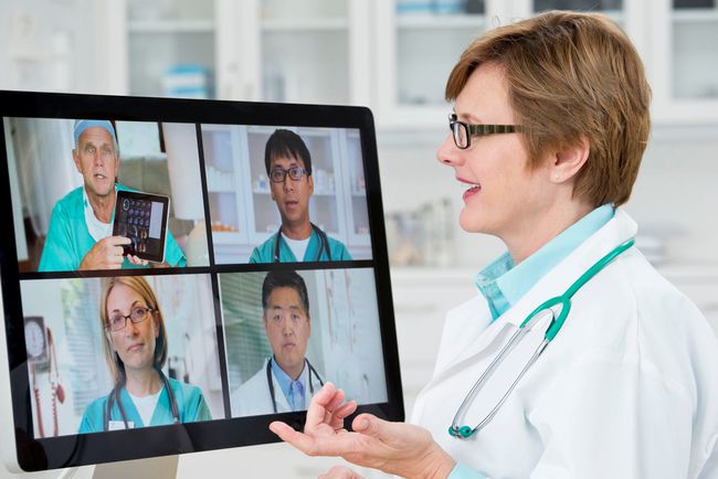 Met videoconferenties kunt u visueel communiceren met meerdere mensen