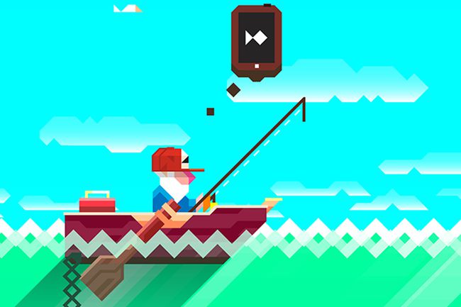 Ridiculous Fishing Apple Game of the Year 2013