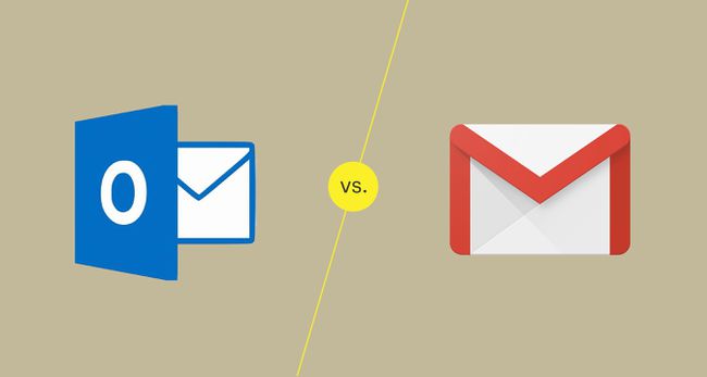 Outlook เทียบกับ Gmail