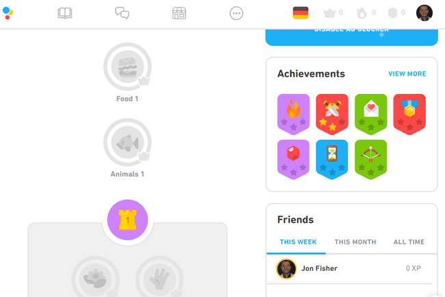 Duolingo Deutschkurse für Englischsprachige