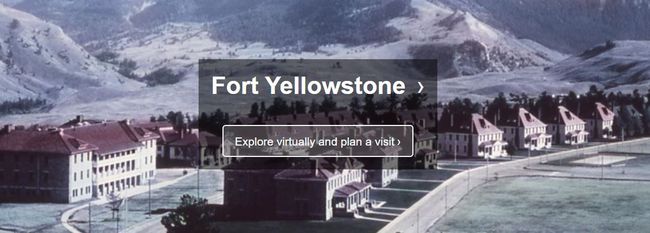 Страница за виртуелни обилазак Форт Јелоустон