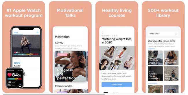 Zova Fitness-App für iOS und Apple Watch