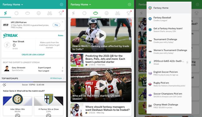 Aplikace NFL Fantasy Football pro Android